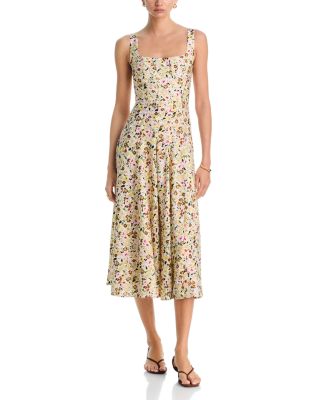 Floral Midi Dress - Exclusive