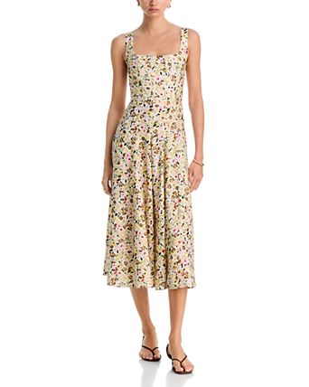 designer spring dresses Day Your New Season Closet Deserves this enchanting dress is crafted in the iconic 50s dress silhouette Spring Dresses & Outfits for