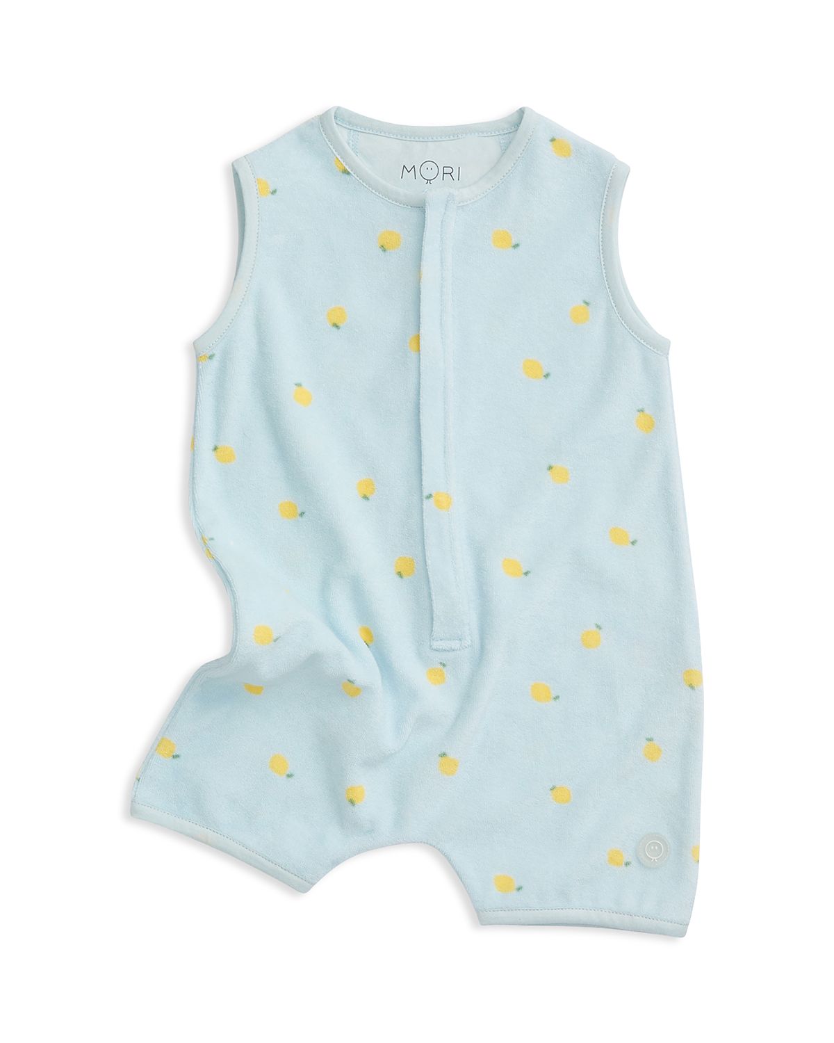 Mori Unisex Lemon Terry Towelling Romper - Baby
