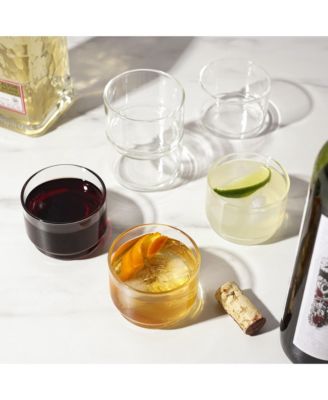  Raye Crystal Bodega Glasses, Set of 6