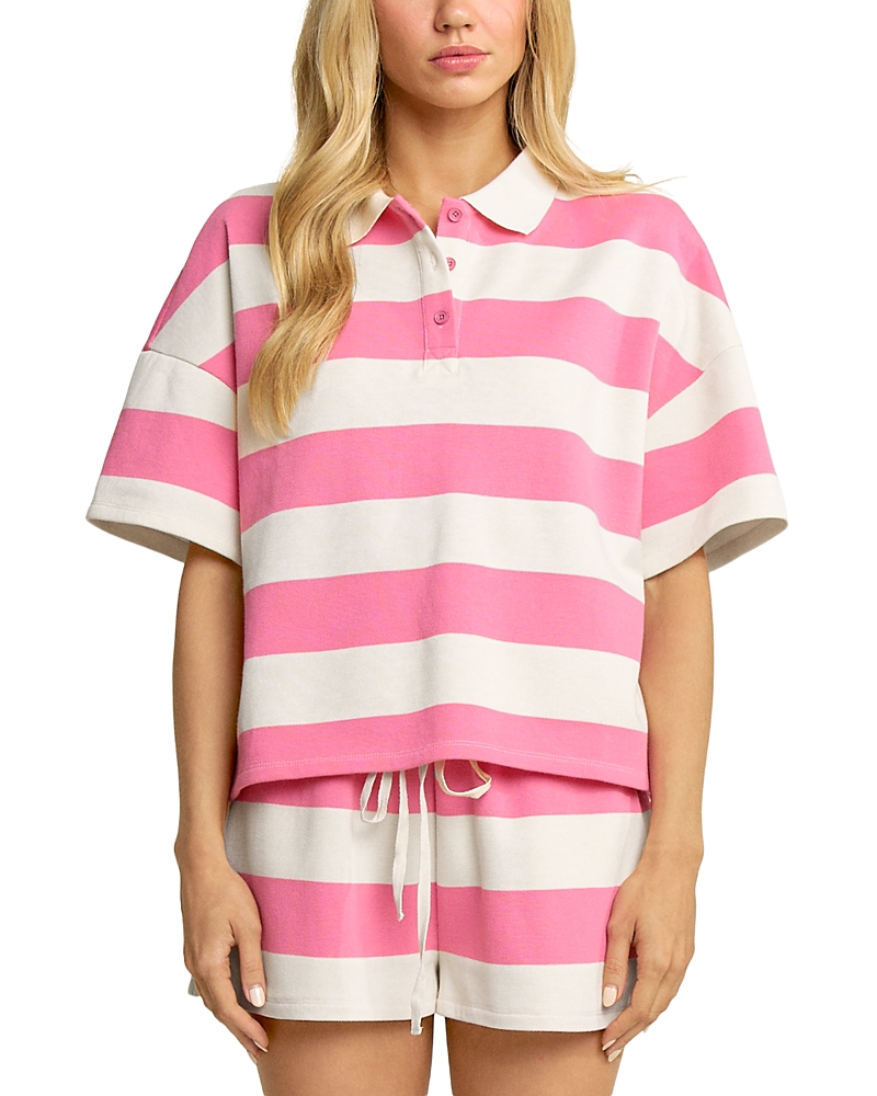 Elevator Disco Sunday Me Polo Top