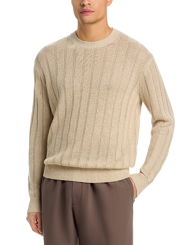 Madewell Verse Wide Rib Crewneck Sweater