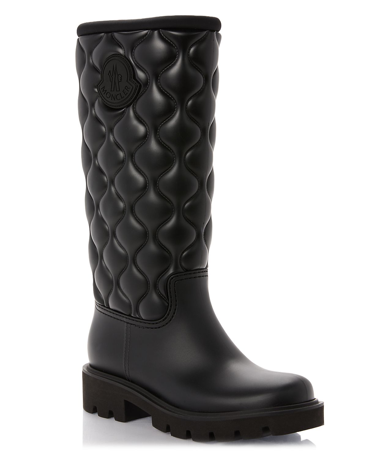 Moncler Women's Kickstream Quilted Rain Boots