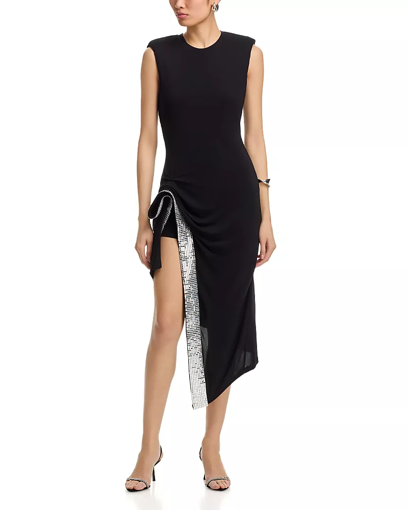 Area Disco Embellished Dress