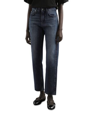 Boyfriend Jeans in Medium Blue