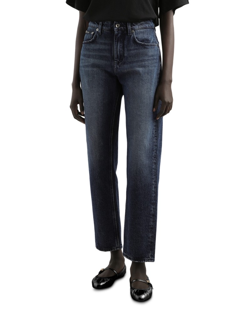 NEW! Dolce & Gabbana Boyfriend Jeans in Medium Blue by Bloomingdale's