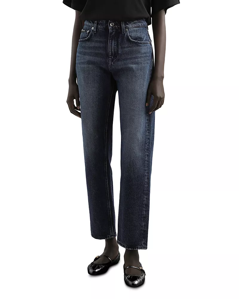 Dolce & Gabbana Boyfriend Jeans in Medium Blue