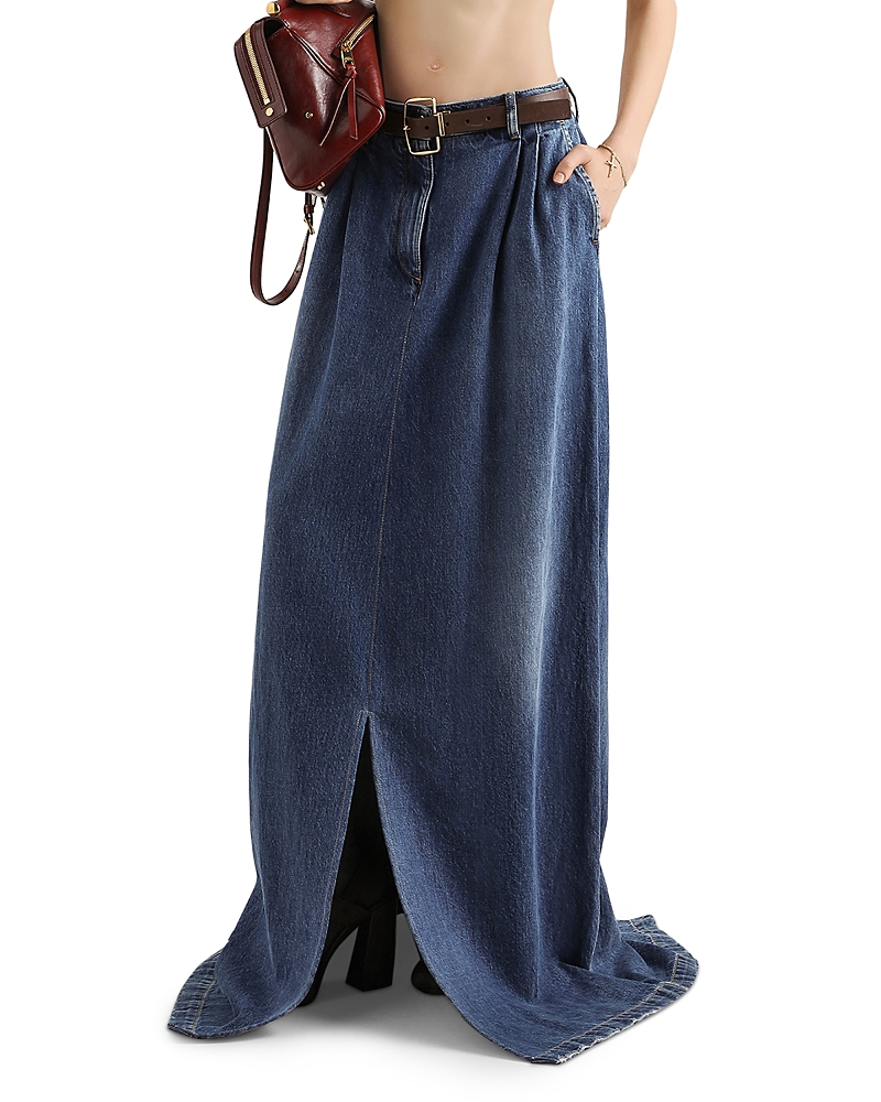 Dolce & Gabbana Long Denim Skirt