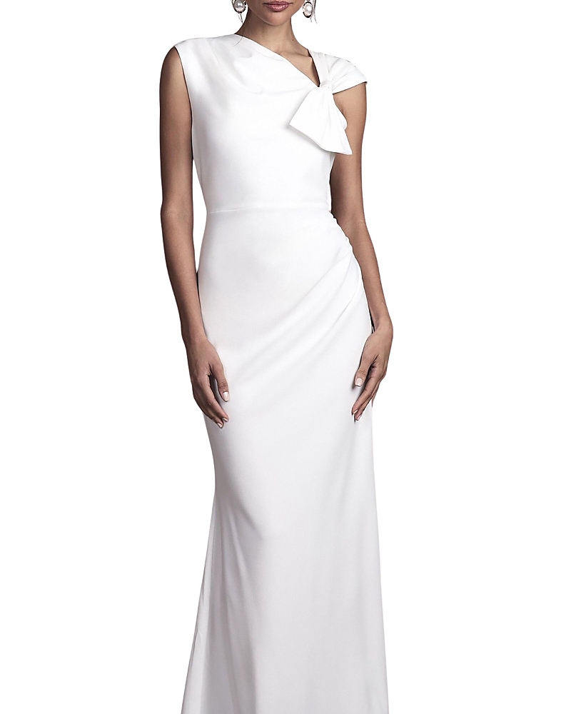 Coast Bow Detail Crepe Wedding Dress