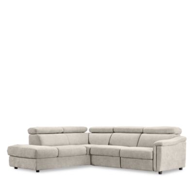 Prato 3-Piece Power Reclining Fabric Sectional