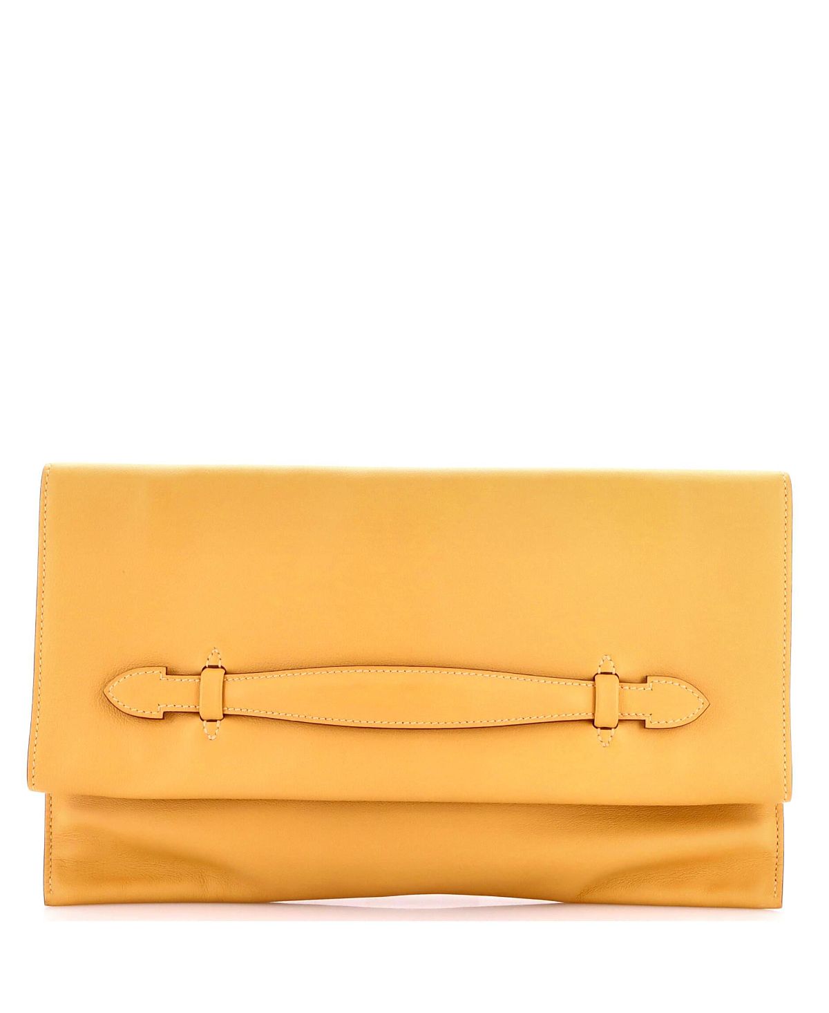 Pre-Owned HERMES Pliplat Clutch Swift