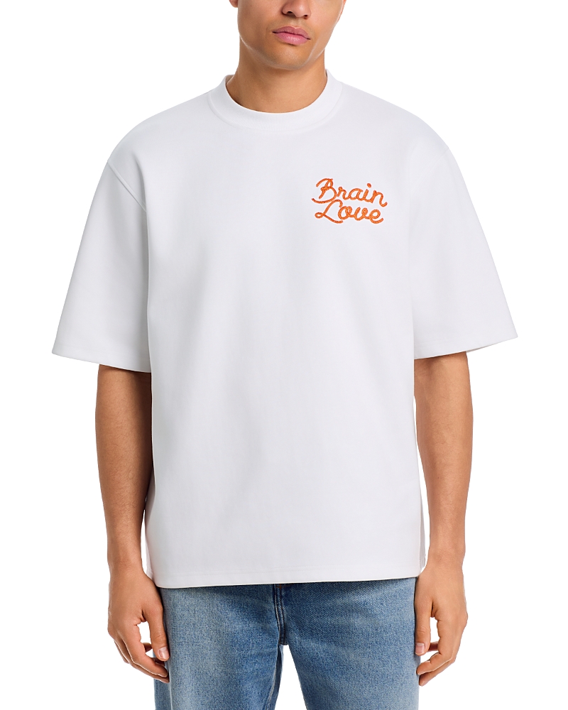 Brain Love Boxy Fit Love You Logo T-Shirt