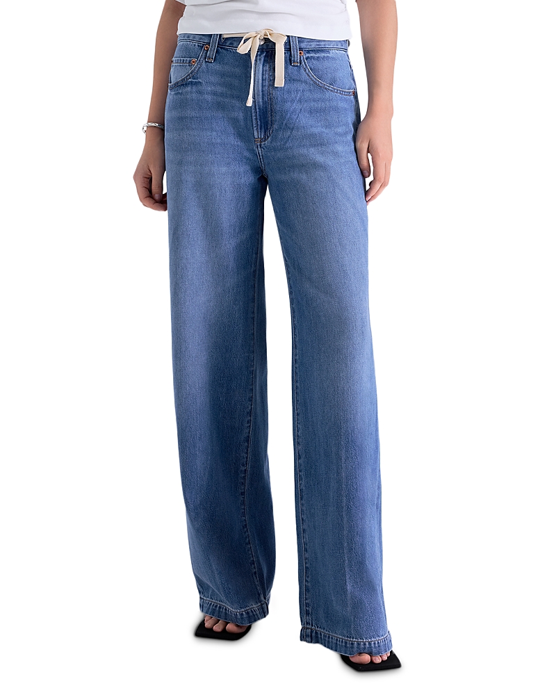 Pistola Jadyn Drawcord High Rise Relaxed Jeans in Expanse