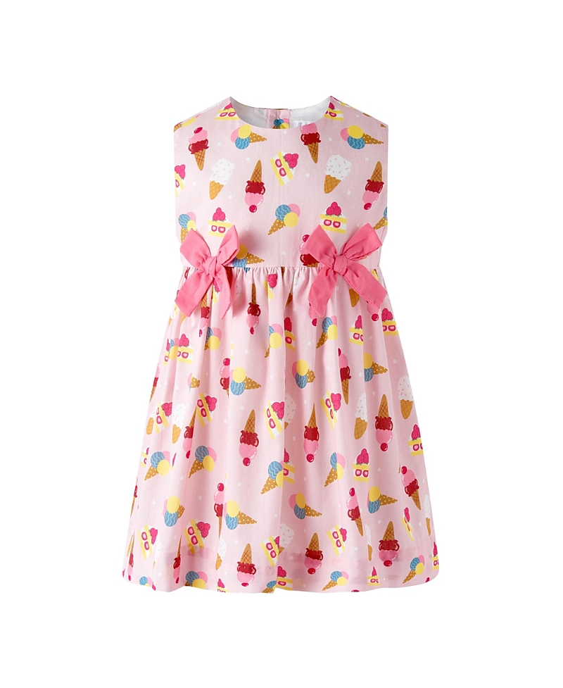 Rachel Riley Girls' Summer Treats Bow Dress and Bloomers - Baby