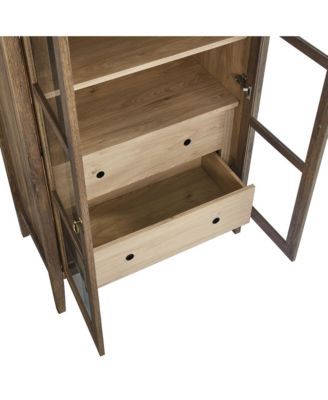  Nolan Tall Arched Storage Display Cabinet