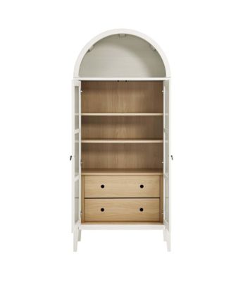  Nolan Tall Arched Storage Display Cabinet