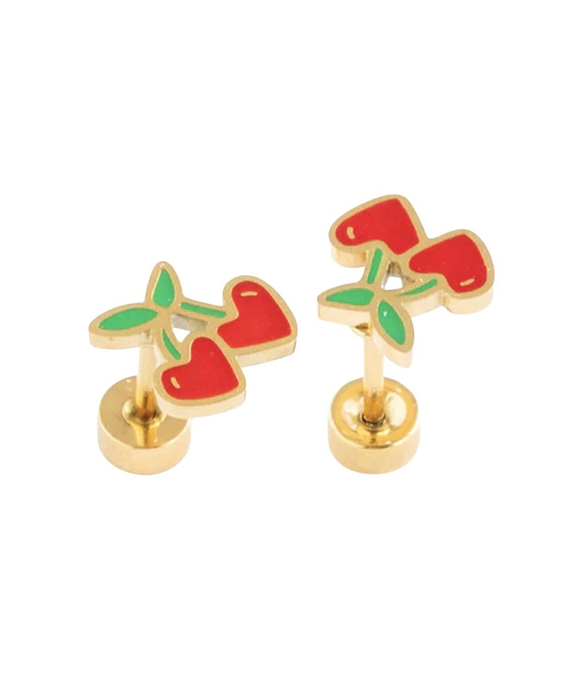 Pip Pop Girls' Cherries Earring