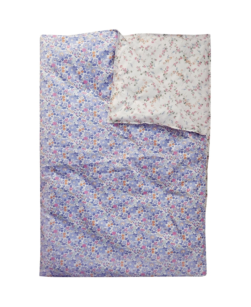 Coco & Wolf Liberty Fabric Print Heirloom Quilt, Full In Blue