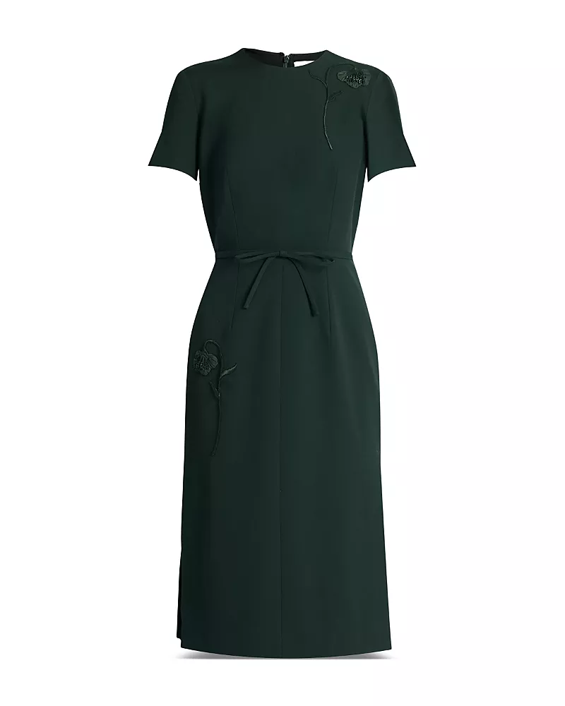 Erdem Pleated Midi Dress