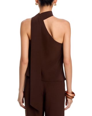 brown dress tops womens Hazelnut Cocoa Top – Adeline main image 0