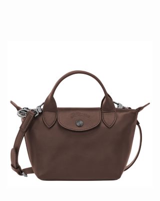 Le Pliage Xtra Top Handle XS Leather Crossbody