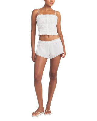 Lace Trim Shorts
