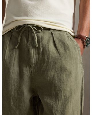 Polo Ralph Lauren Lateef Relaxed Fit Pleated Linen Pants