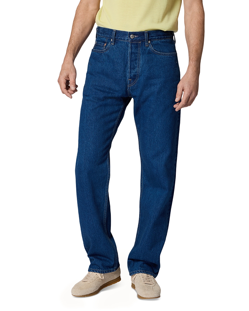 Paul Smith Straight Leg Jeans in Cobalt Blue