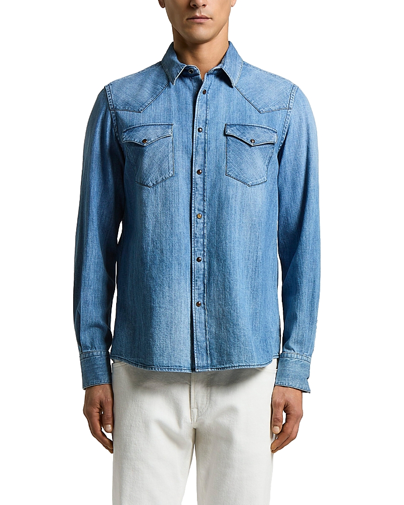 Peserico Western Denim Shirt