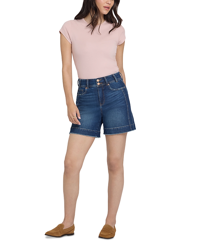 Nydj Berkyn Relaxed Denim Shorts in Sunset Villa