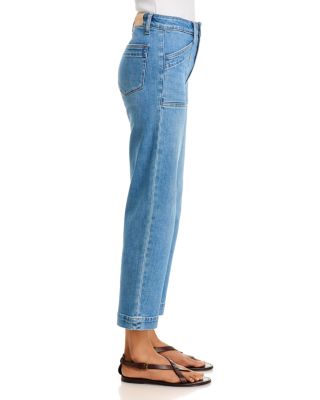 Quincy High Ankle Straight Jeans in Redondo - thumbnail 4