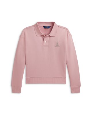 Girls' Logo Terry Polo Sweatshirt - Big Kid
