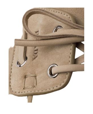 Men's Suede Boat Shoes With Laces