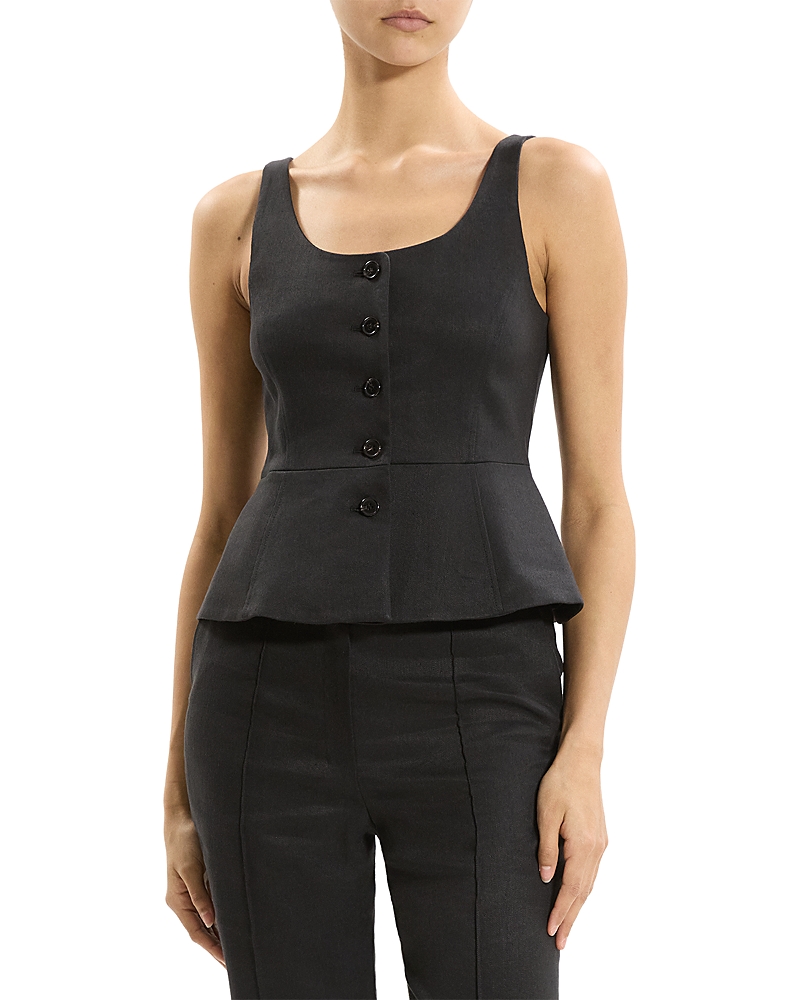 Theory Peplum Vest