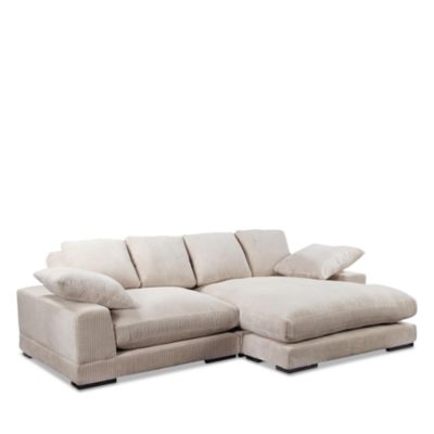Plunge Fabric Sectional