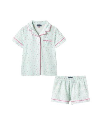 Andy & Evan Girls' Buttondown Pajama Set - Little Kid