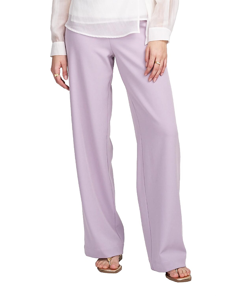 Elle Collection Woven Pant with Button