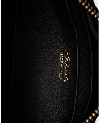  Nappa Leather Zipper Pouch
