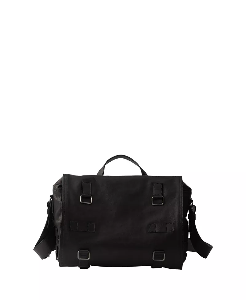 Prada Leather Messenger Bag