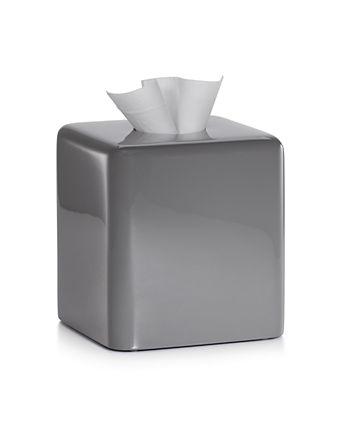 Domus Gray Gloss Tissue Cover