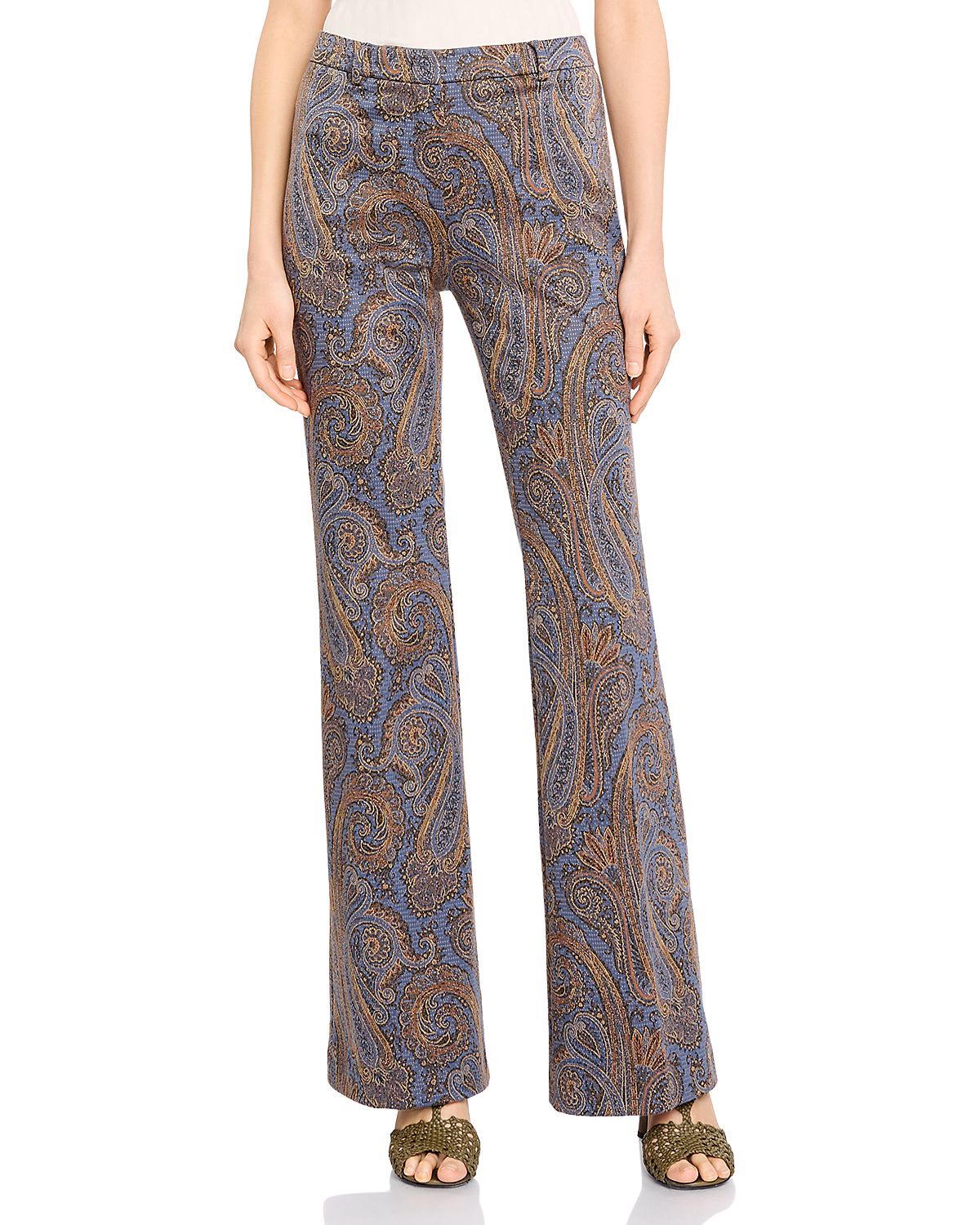 Etro Paisley Flared Pants