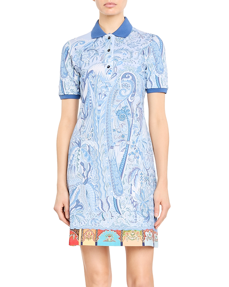 Etro Cut & Sew Mini Dress