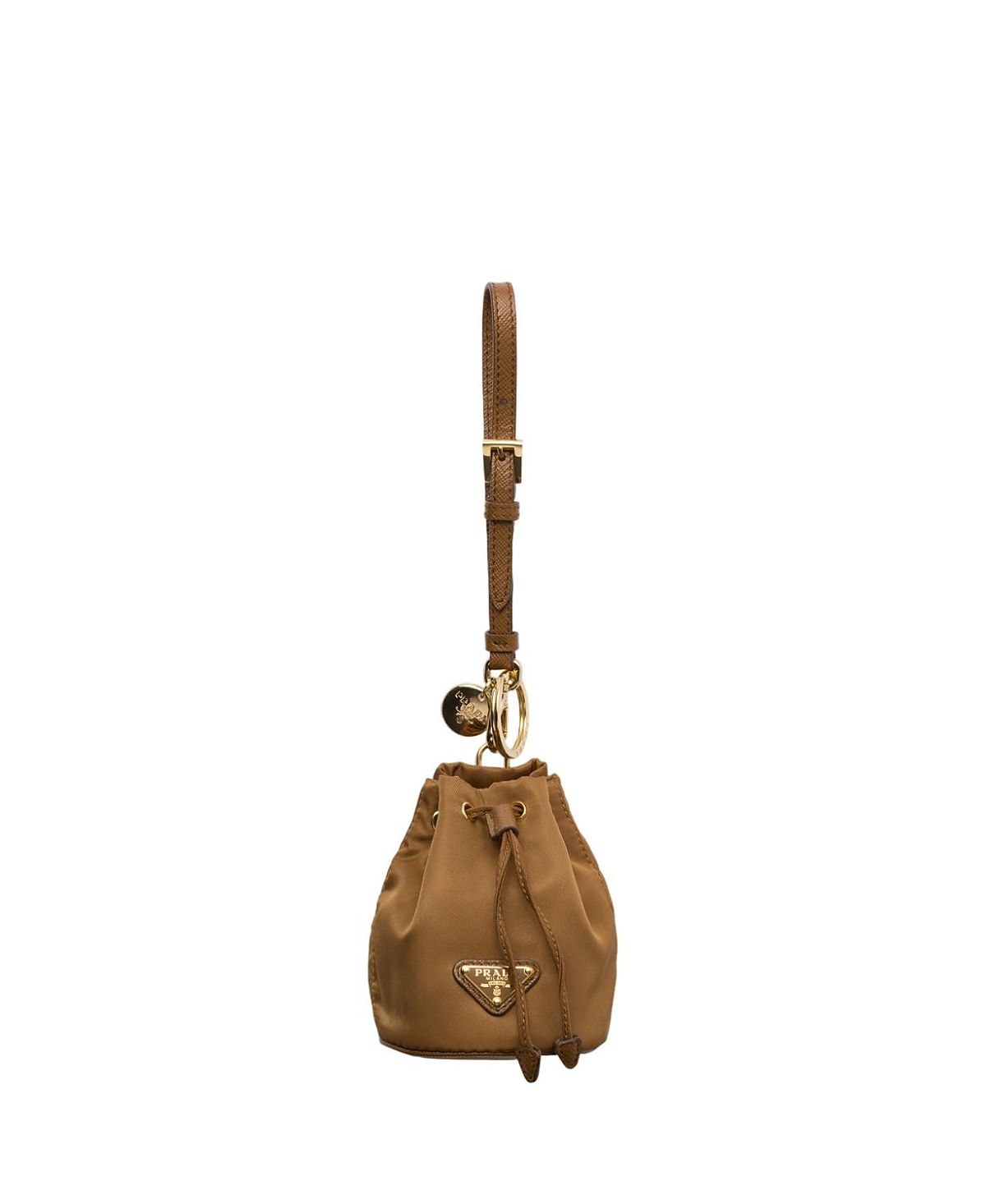 Prada Mini Icon Re-Nylon Keychain Charm