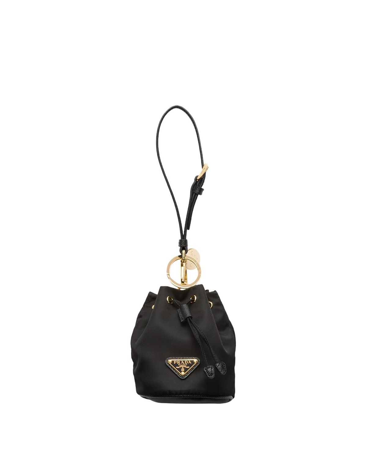 Prada Mini Icon Re-Nylon Keychain Charm