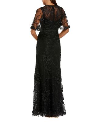 black victorian wedding dresses COCOMELODY Black Wedding Dress Sweetheart Neckline with Sleeves CW3353, 45 Days / Black / US8-UK10-EUR38 main image 0