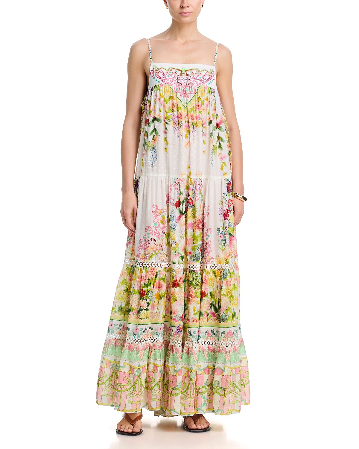 Camilla Long Tiered Dress