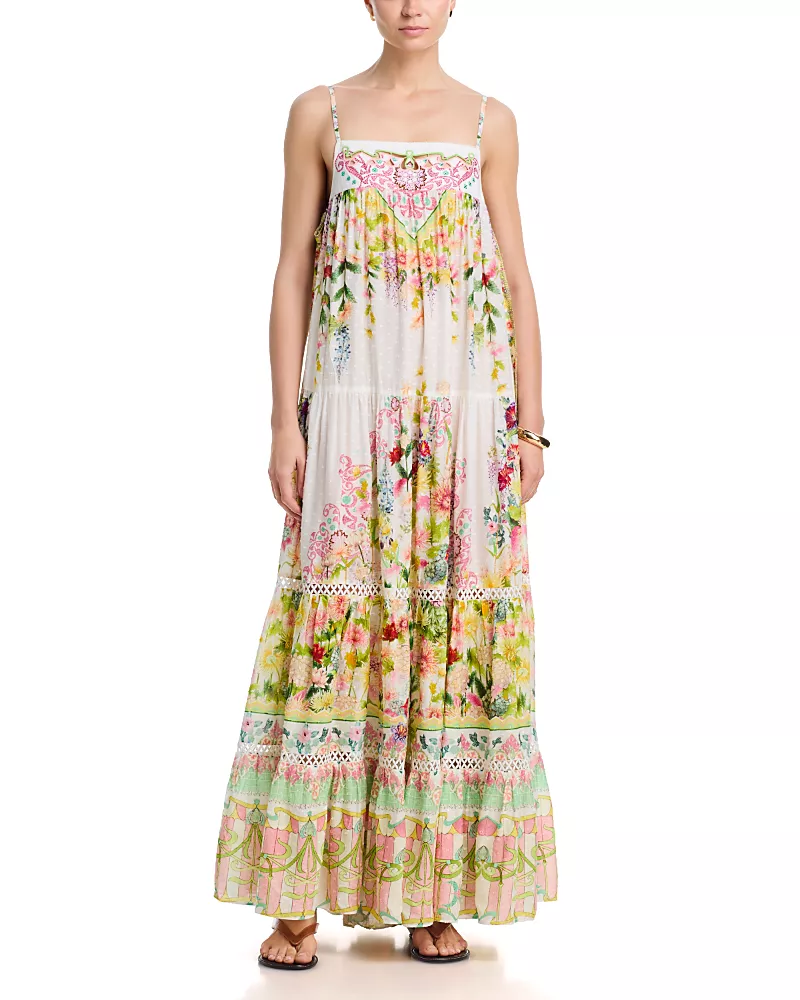 Camilla Long Tiered Dress