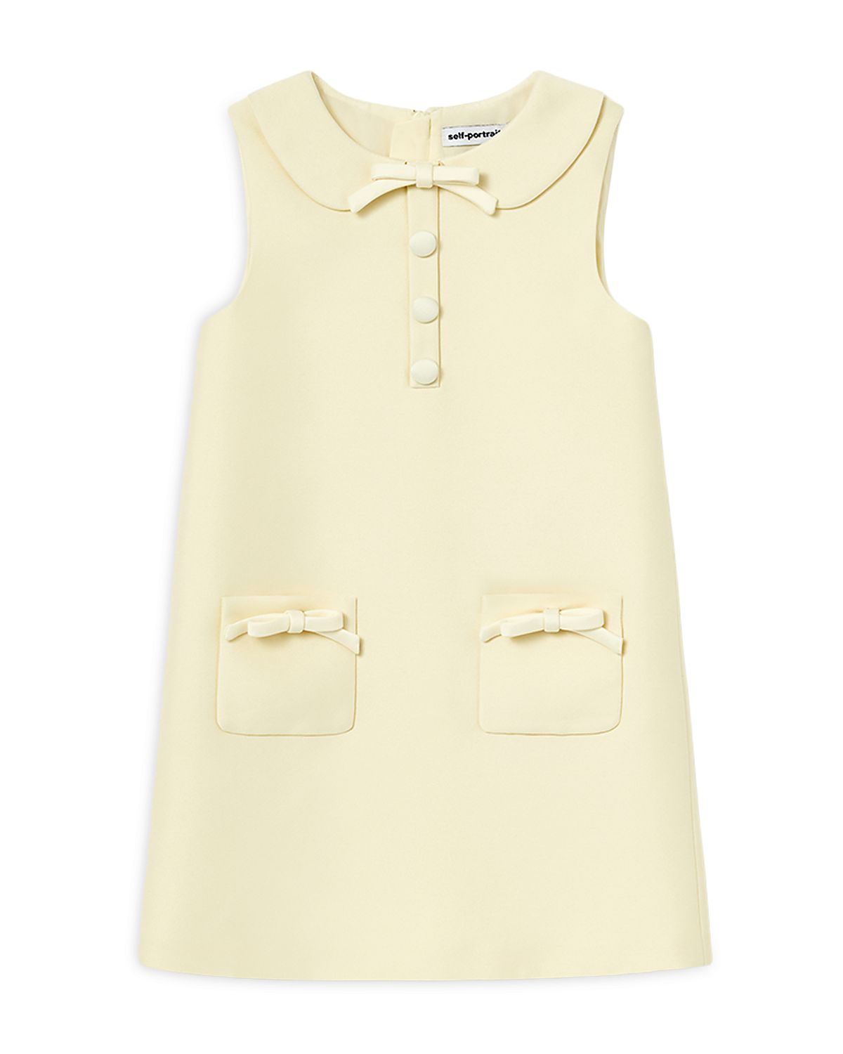 Self-Portrait Girls' Taffeta Shift Dress - Little Kid, Big Kid