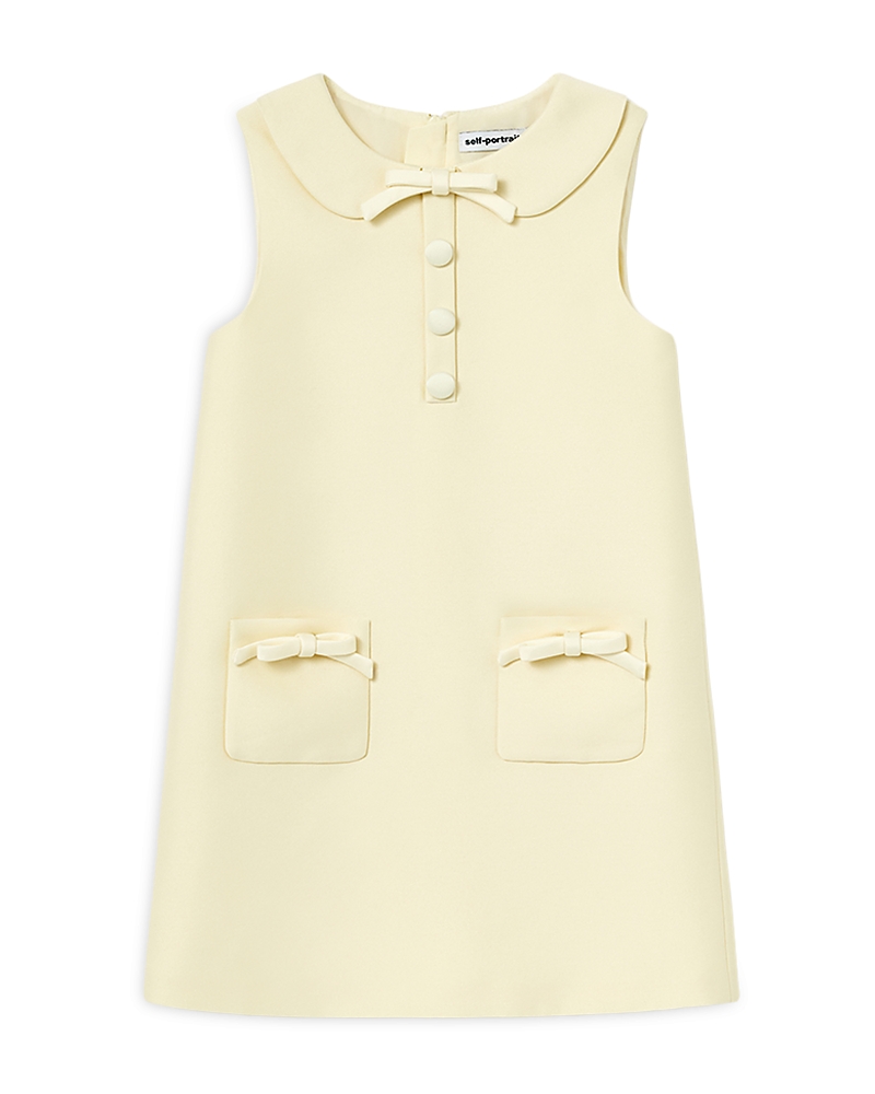 Self-Portrait Girls' Taffeta Shift Dress - Little Kid, Big Kid