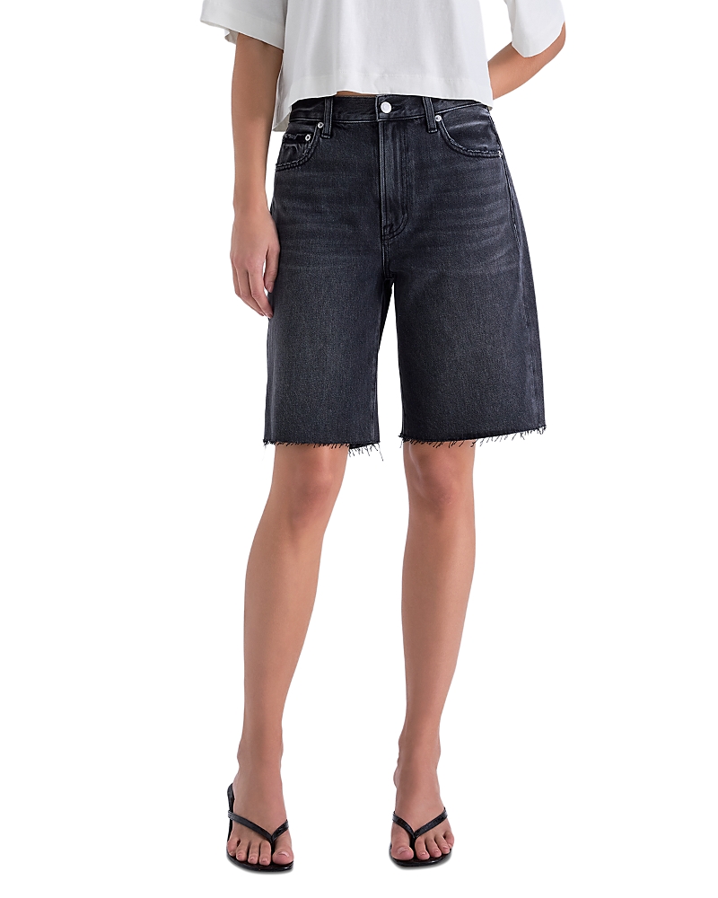 Pistola Nolan High Rise Relaxed Bermuda Shorts